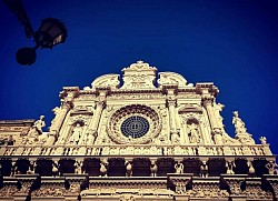 Lecce centro storico - basilica di Santa croce