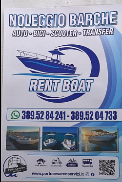 Rent boat porto cesareo